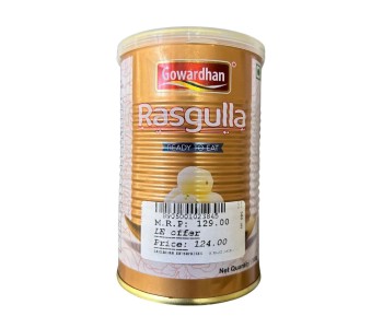 GOWARDHAN RASGULLA READY TO EAT 8 PCS